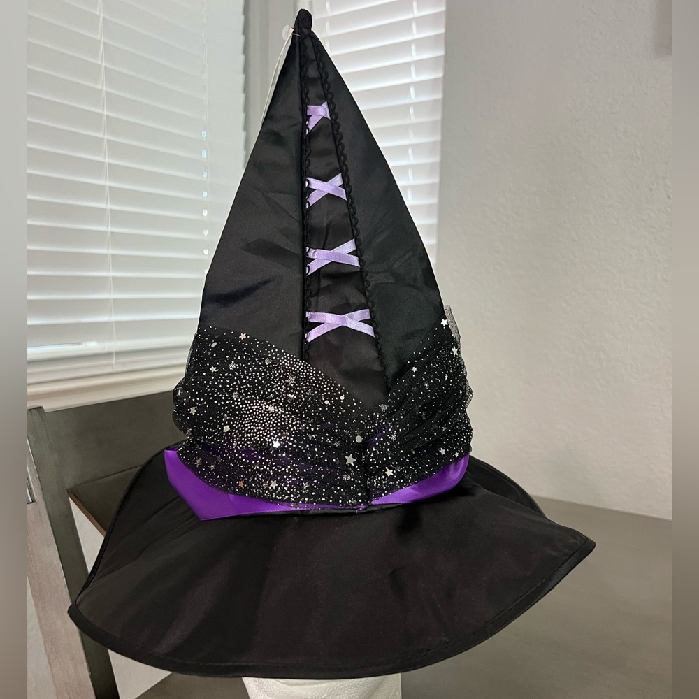 NWT Corset lace style witch hat